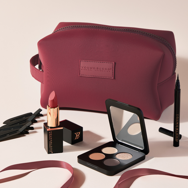 Holiday Party Kit (Free Lipstick, Bag & Clips) - Youngblood Mineral Cosmetics