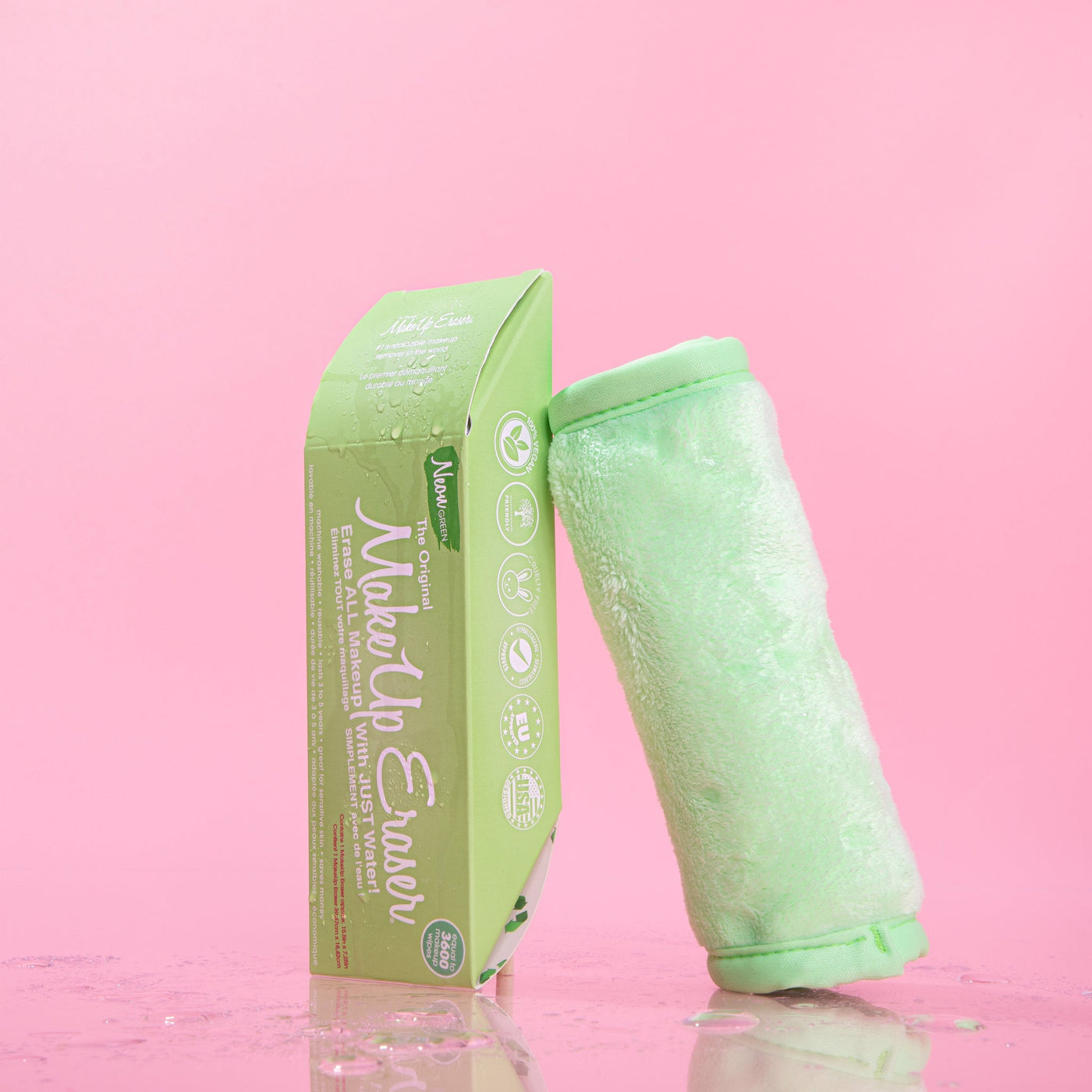 THE ORIGINAL MAKEUP ERASER (Neon Green) - Youngblood Mineral Cosmetics