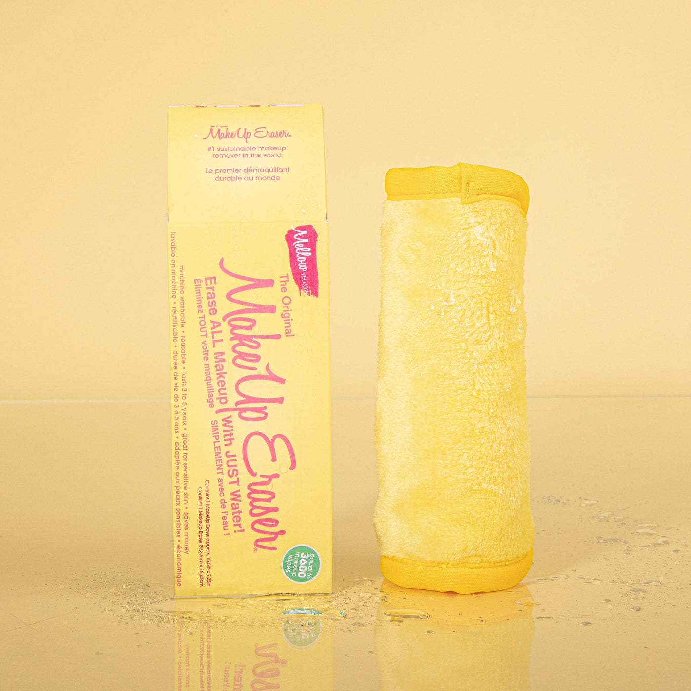 THE ORIGINAL MAKEUP ERASER (Mellow Yellow) - Youngblood Mineral Cosmetics