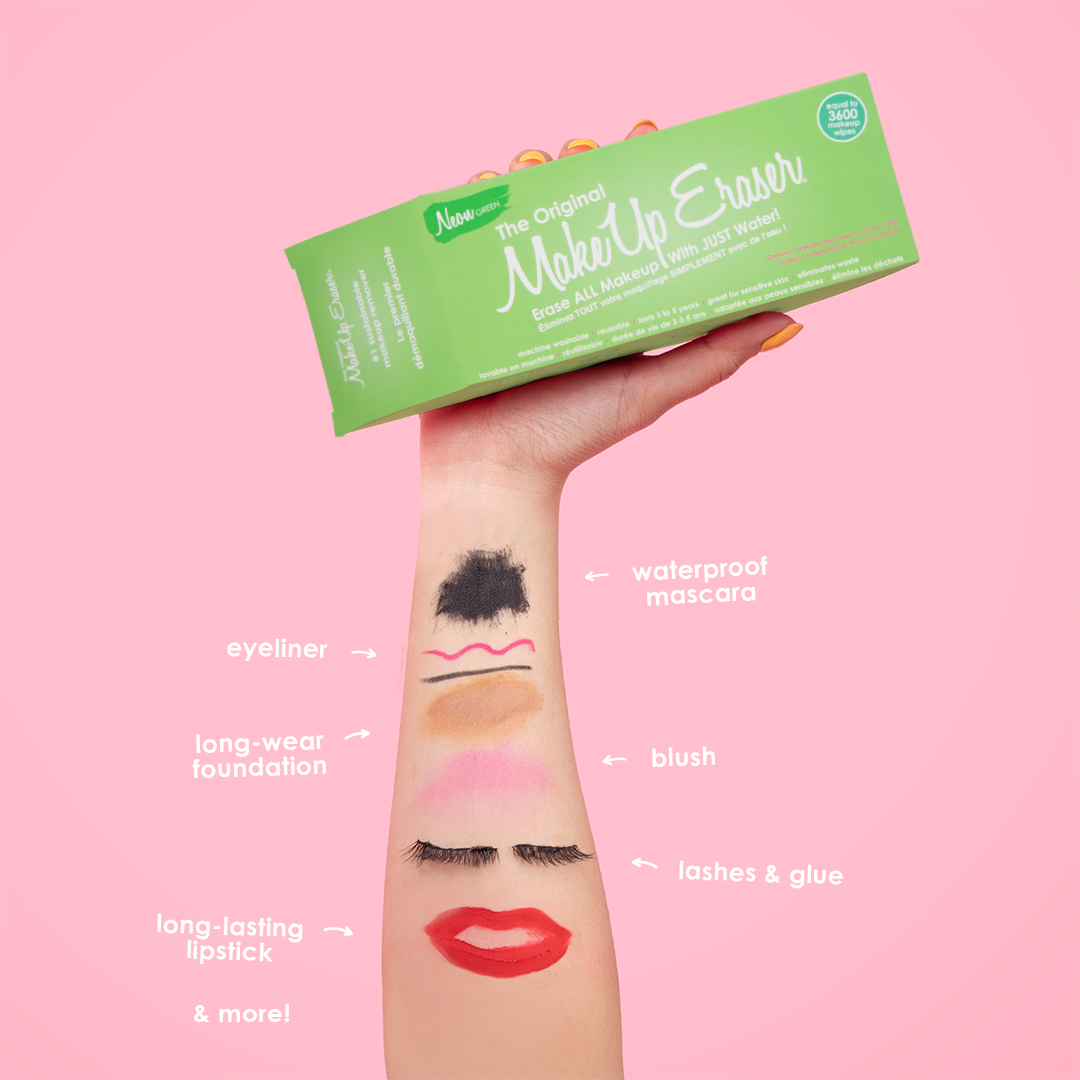 THE ORIGINAL MAKEUP ERASER (Neon Green)