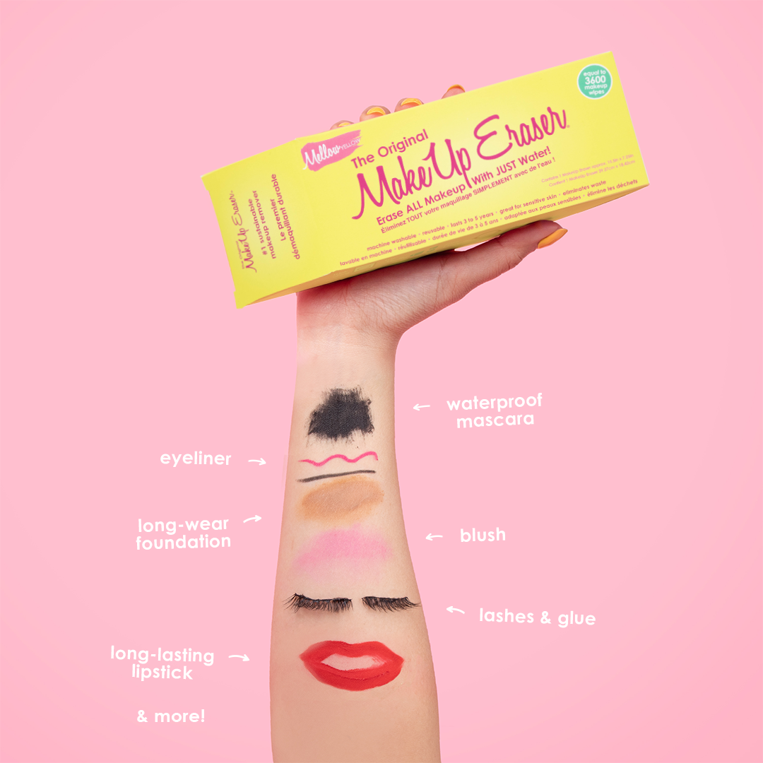 THE ORIGINAL MAKEUP ERASER (Mellow Yellow) - Youngblood Mineral Cosmetics