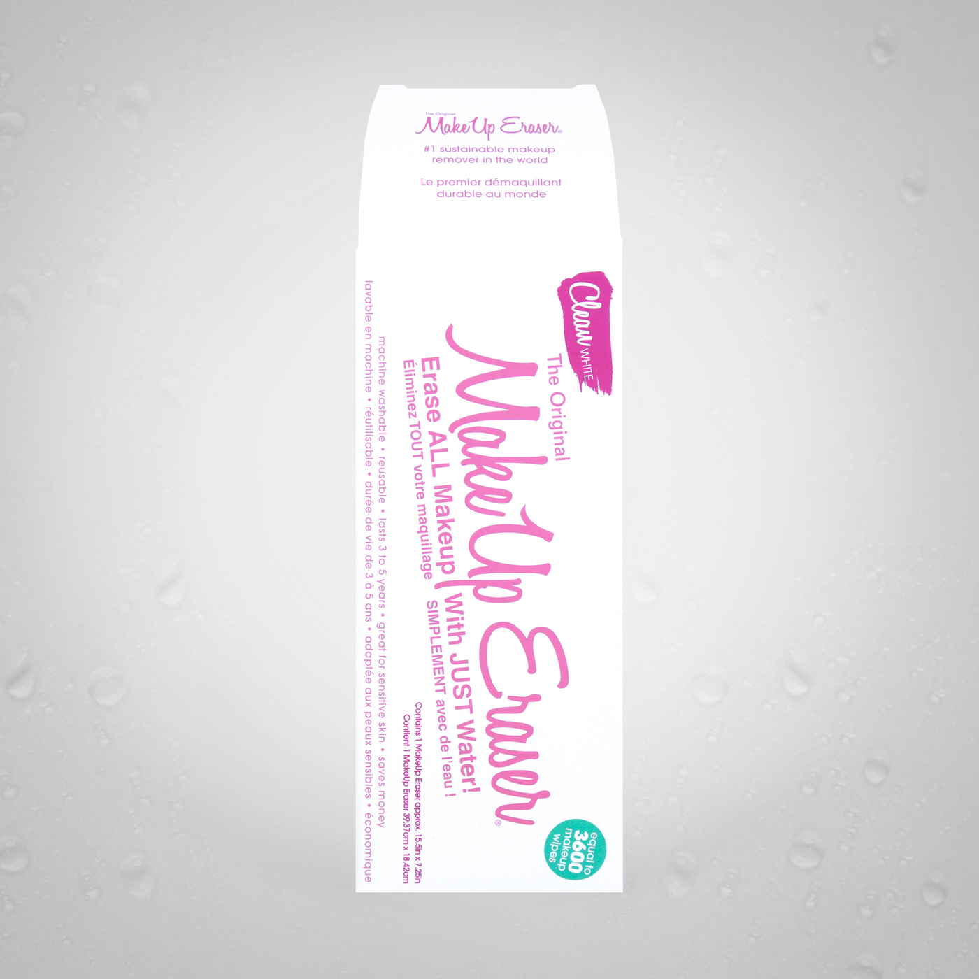 THE ORIGINAL MAKEUP ERASER (Clean White) - Youngblood Mineral Cosmetics