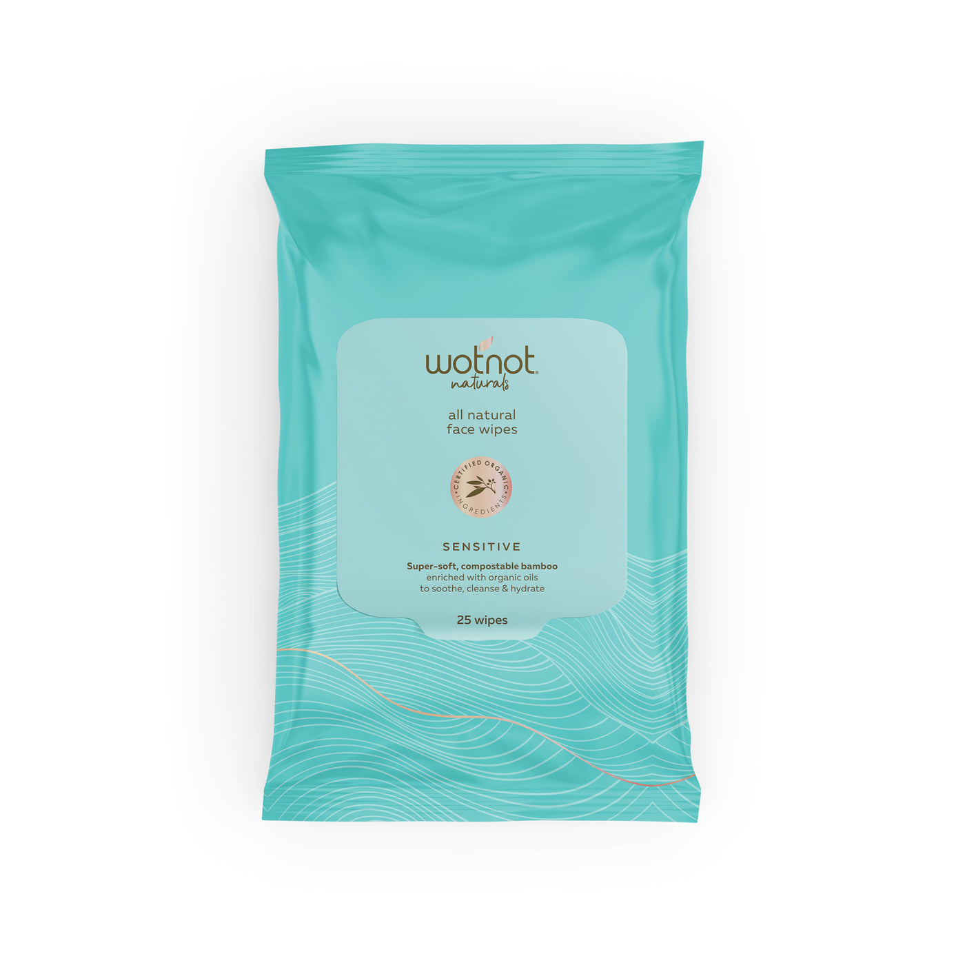 Wotnot Organic Natural Facial Wipes