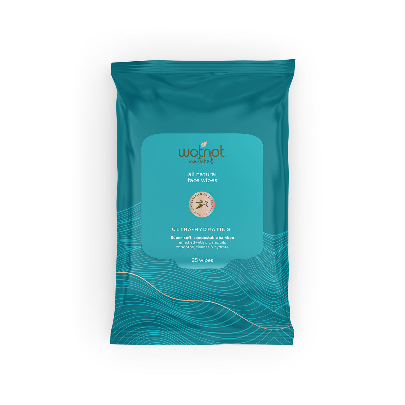 Wotnot Organic Natural Facial Wipes